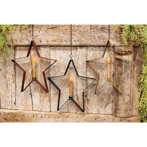 Whimsical Hanging Stars - Large - 3 Asst.