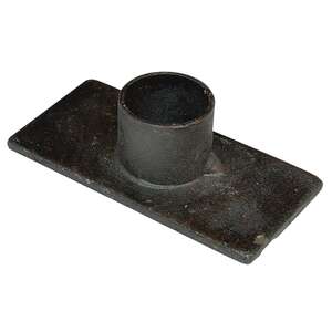 Simple Iron Candleholder - 3" Base