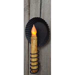 Cupboard Pan Candle Holder - 12"