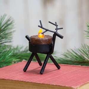 Reindeer Tealight Holder - Small