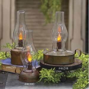 Kitchen Timer Lantern in Rust