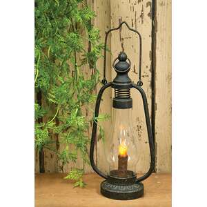 Black Taper Lantern