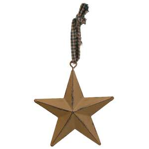 Hanging Metal Star - 3.75" Assorted