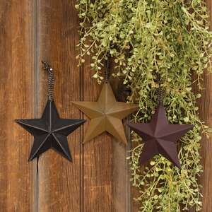 Hanging Accessory Star Ornaments - 5.5" Assorted