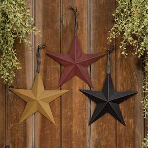 Hanging Metal Star - 8" Assorted
