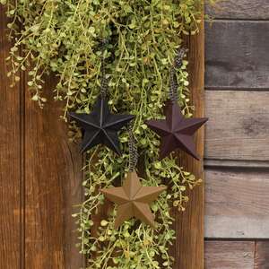 Hanging Accessory Star Ornaments - 3.75" Asst.
