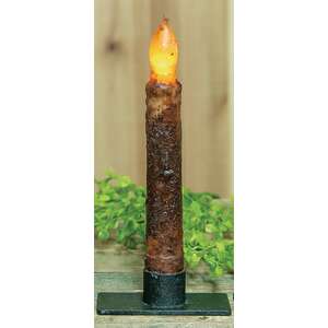 Burnt Mustard 6" taper with Timer