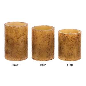 Burnt IvoryTimer Pillar - 3" x 3.5"