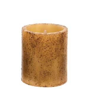 Burnt IvoryTimer Pillar - 3" x 3.5"