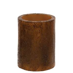 Burnt Mustard Timer Pillar - 3" x 4"
