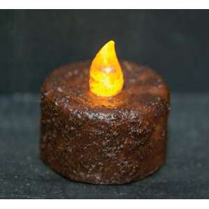 Timer Tealight - Burnt Mustard