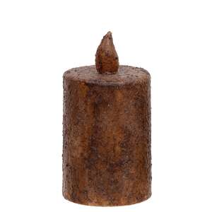 Burnt Mustard Timer Pillar - 3'' x 2'';