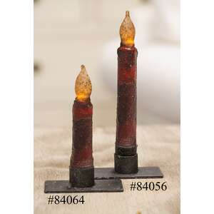 Burnt Burgundy Timer Taper - 6''