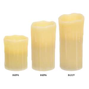 Ivory Timer Pillar - 3"x 6"