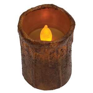 Burnt Mustard Timer Pillar - 3" x 4"