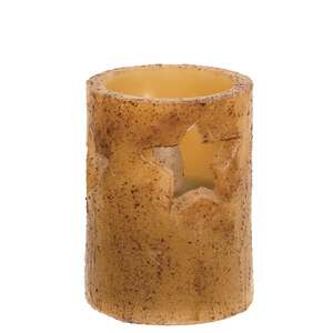 Cutout Star Pillar - 3" x 4"