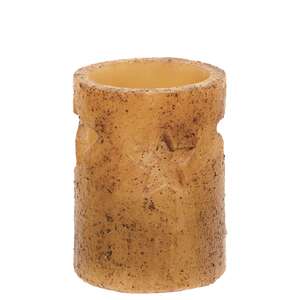 Cutout Star Pillar - 3" x 4"