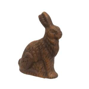 Resin "Chocolate" Bunny - Small