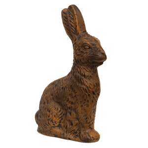 Resin "Chocolate" Bunny - Large