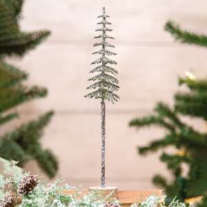 Gleaming Shortleaf Pine Tabletop Tree, 10"H 18470;