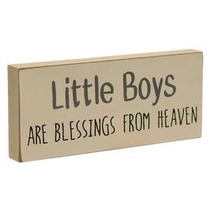 Little Boys, Little Girls Blocks - Farmhouse Colors, 3 asst.