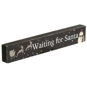 Waiting for Santa Blocks - 3 set