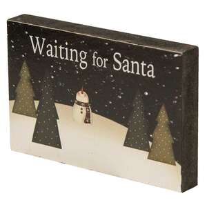 Waiting for Santa Blocks - 3 set
