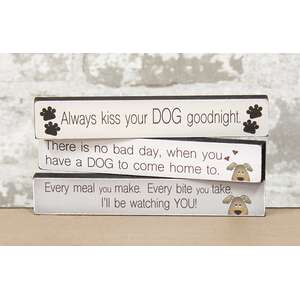 Always Kiss Your Dog Goodnight Mini Sticks - 3 asst