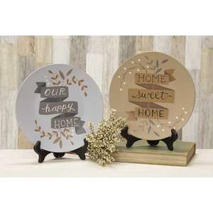 Our Happy Home Plate 2/Asst