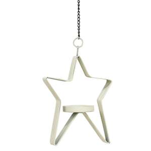 Star Tealight Holder - Farmhouse Colors - 3 asst -