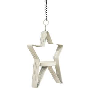 Star Tealight Holder - Farmhouse Colors - 3 asst -