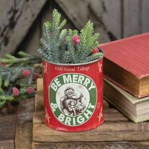 Be Merry & Bright Metal Can - 60243;
