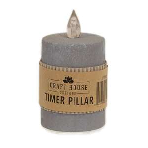 84668 Cement Look Timer Pillar - 3" x 2.5";