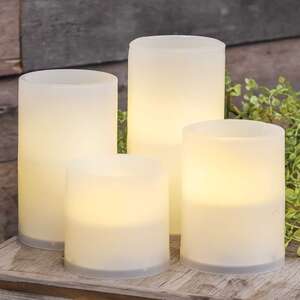 Warm Light White Pillar - 4x3 -