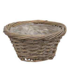 Gray Split Willow Basket