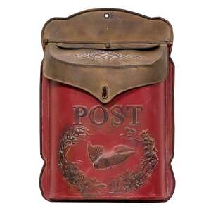Red and Rust Post Box G60169;