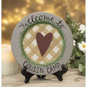 Cousin Camp Plate