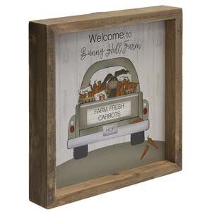Bunny Hill Farm Framed Sign