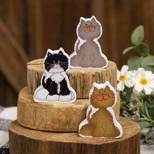 Chunky Kitty B, 3 Asstd.