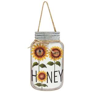 Bee My Honey Mason Jar Sign