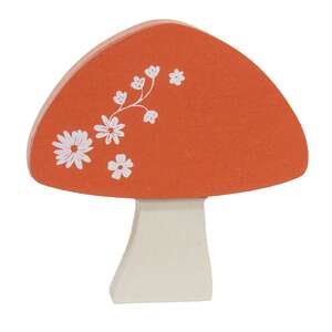 Mini Chunky Floral Mushroom Sitters, 3/Set 38552;