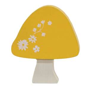 Mini Chunky Floral Mushroom Sitters, 3/Set 38552;