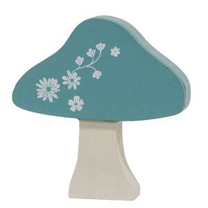 Mini Chunky Floral Mushroom Sitters, 3/Set 38552;