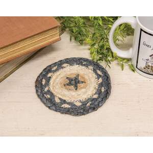 Slate Star Braided Coaster