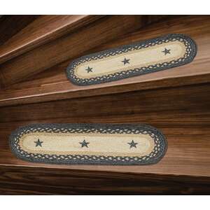 Slate Star Braided Stair Tread