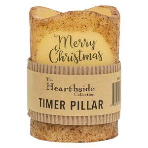 Merry Christmas Truck Timer Pillar