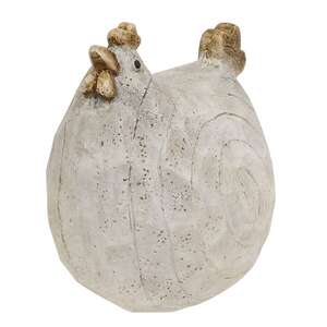 Carved Look Resin Chicken Sitter ADC5501;