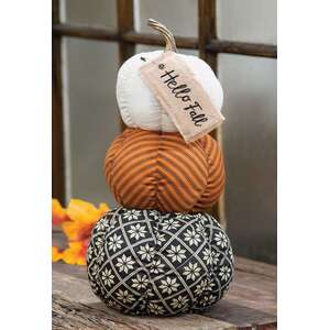 Hello Fall Pumpkin Stack
