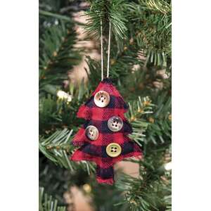 Buffalo Check Tree Ornament
