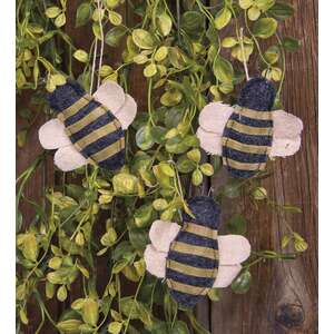 3/Set, Mini Bee Ornaments